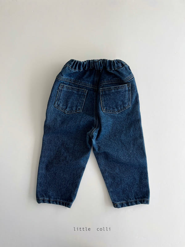 LITTLE COLLI - Korean Children Fashion - #Kfashion4kids - Winter Fleece Jeans - 3