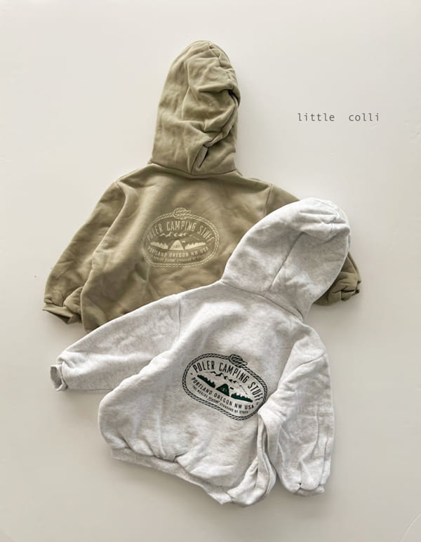 LITTLE COLLI - Korean Children Fashion - #Kfashion4kids - Camping Hoody - 4