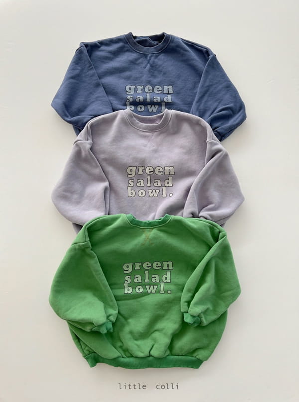 LITTLE COLLI - Korean Children Fashion - #Kfashion4kids - Salad Sweatshirt