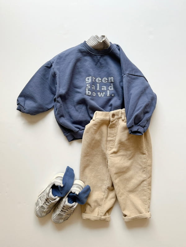 LITTLE COLLI - Korean Children Fashion - #Kfashion4kids - Salad Sweatshirt - 6