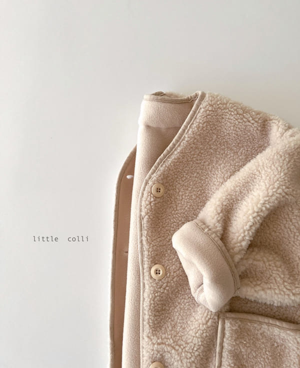 LITTLE COLLI - Korean Children Fashion - #Kfashion4kids - Poodle Jacket