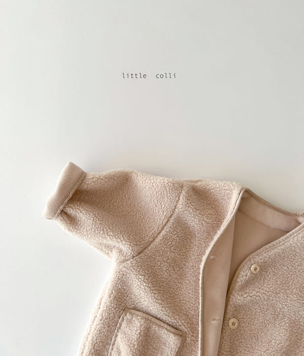 LITTLE COLLI - Korean Children Fashion - #Kfashion4kids - Poodle Jacket - 2