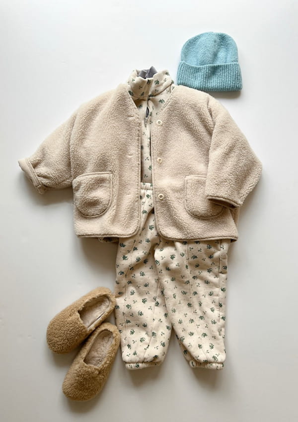 LITTLE COLLI - Korean Children Fashion - #Kfashion4kids - Poodle Jacket - 6