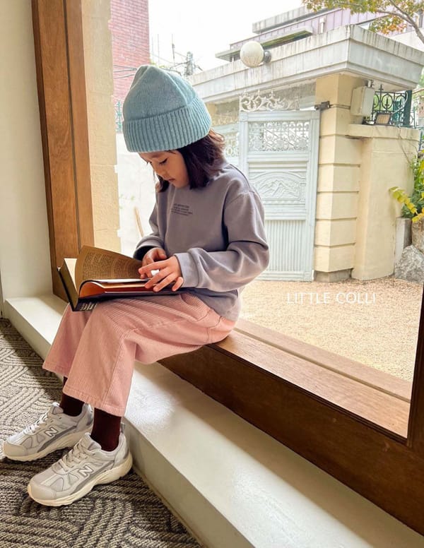 LITTLE COLLI - Korean Children Fashion - #Kfashion4kids - Color Rib Pants - 10