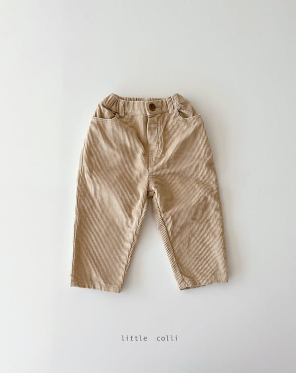 LITTLE COLLI - Korean Children Fashion - #Kfashion4kids - Color Rib Pants - 5