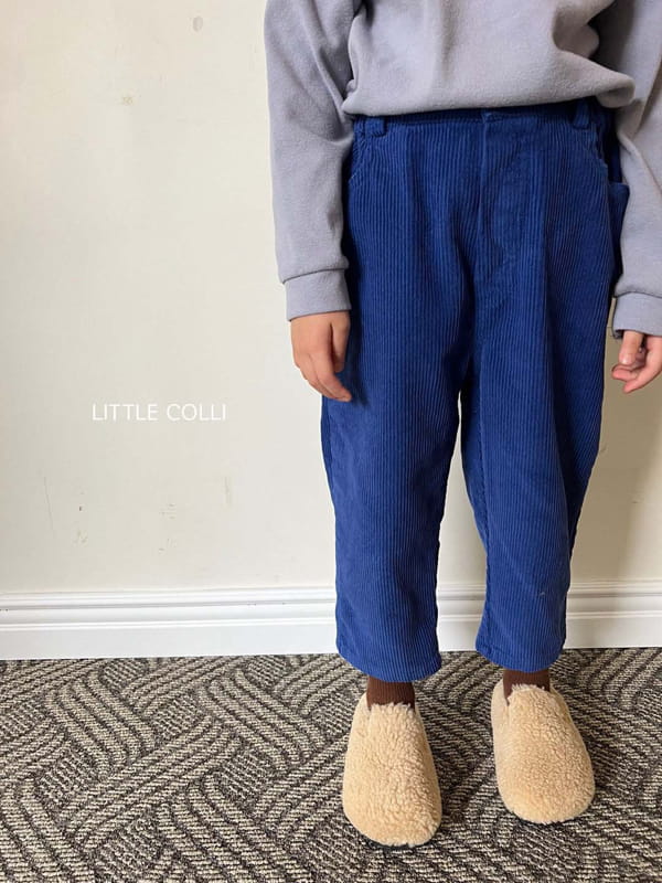LITTLE COLLI - Korean Children Fashion - #Kfashion4kids - Color Rib Pants - 7