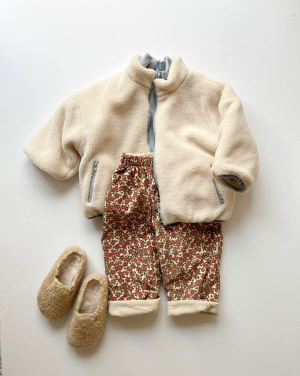 LITTLE COLLI - Korean Children Fashion - #Kfashion4kids - Reversible Fleece Jumper - 10