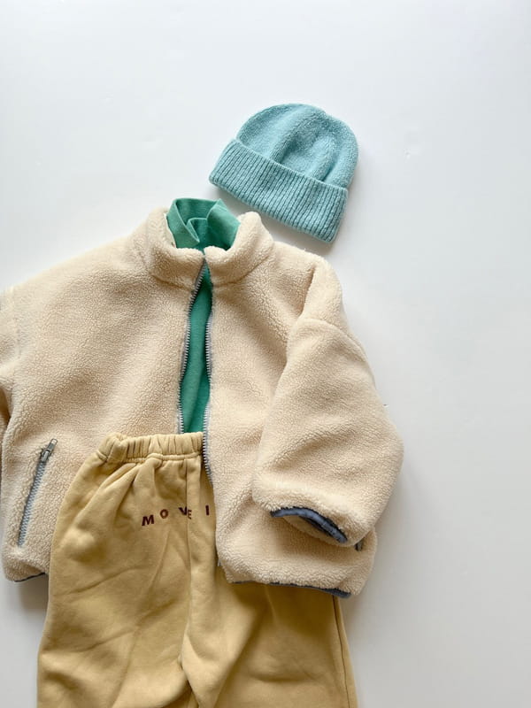 LITTLE COLLI - Korean Children Fashion - #Kfashion4kids - Reversible Fleece Jumper - 11
