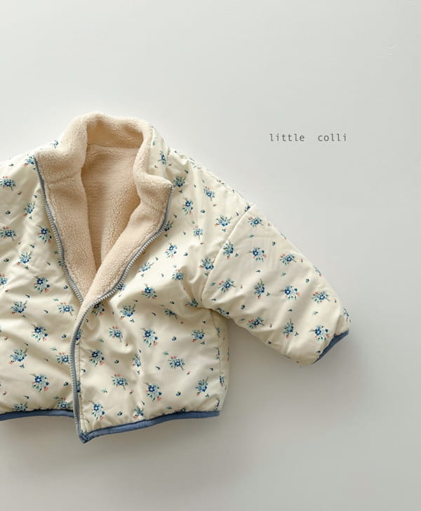 LITTLE COLLI - Korean Children Fashion - #Kfashion4kids - Reversible Fleece Jumper - 2