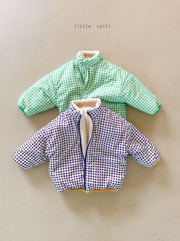LITTLE COLLI - Korean Children Fashion - #Kfashion4kids - Reversible Fleece Jumper - 4