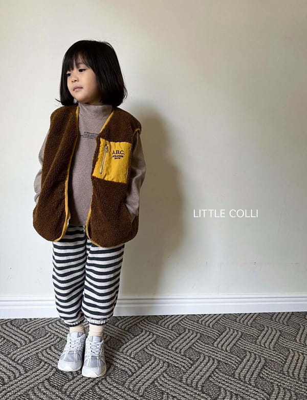 LITTLE COLLI - Korean Children Fashion - #Kfashion4kids - Warmer Half Turtleneck Tee - 6