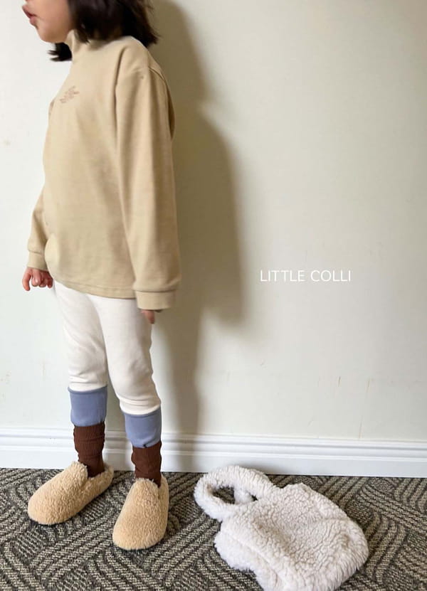 LITTLE COLLI - Korean Children Fashion - #Kfashion4kids - Warmer Half Turtleneck Tee - 9