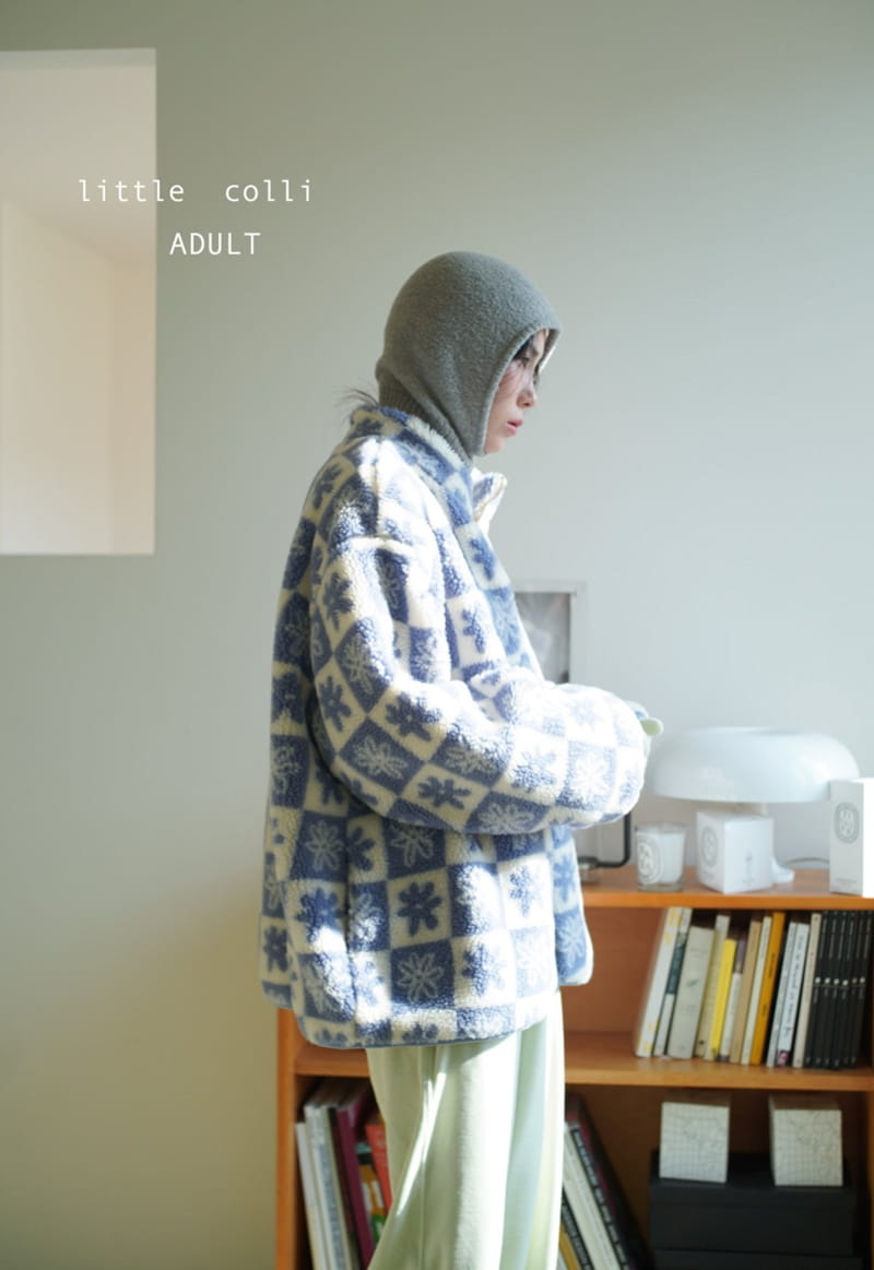 LITTLE COLLI - Korean Children Fashion - #Kfashion4kids - Mom Square Dumble Jacket