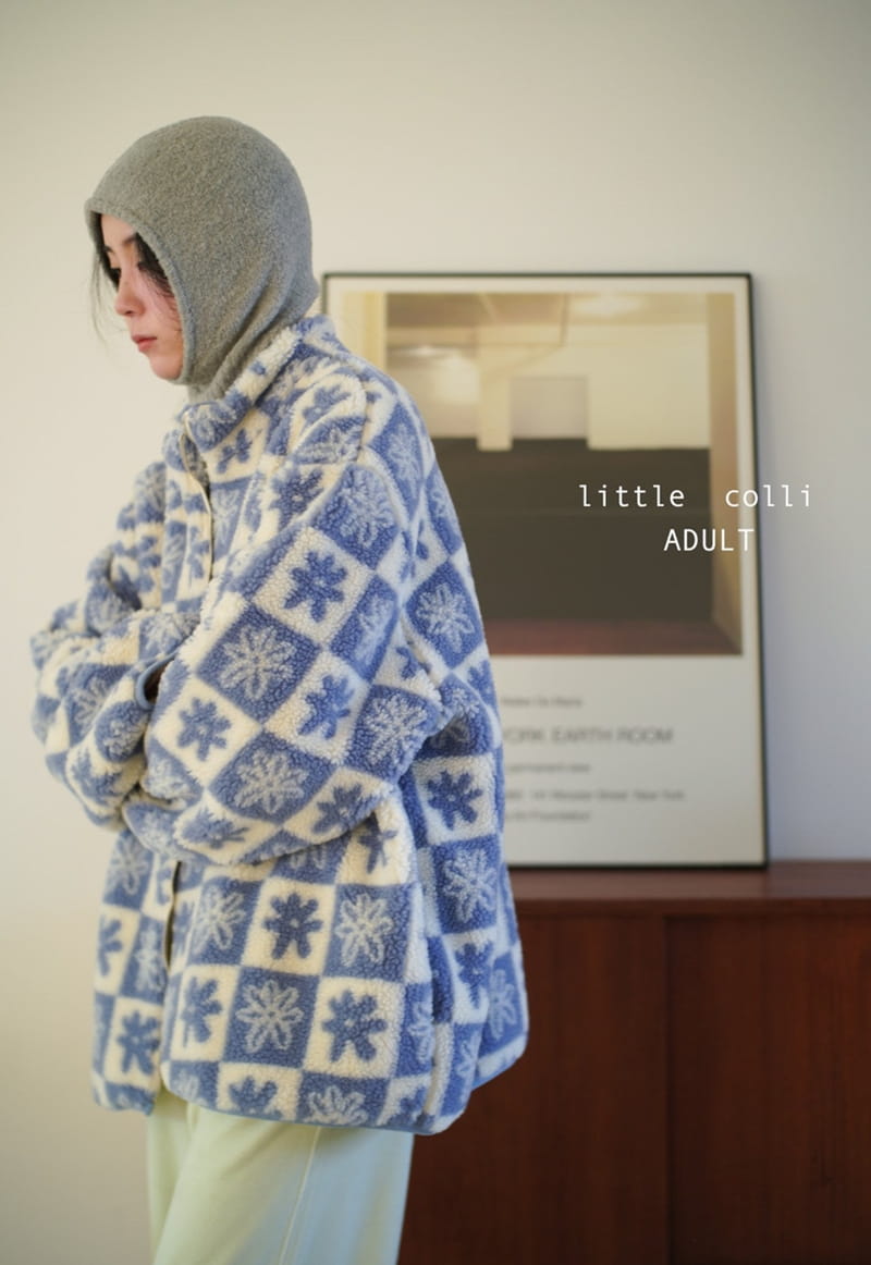 LITTLE COLLI - Korean Children Fashion - #Kfashion4kids - Mom Square Dumble Jacket - 4