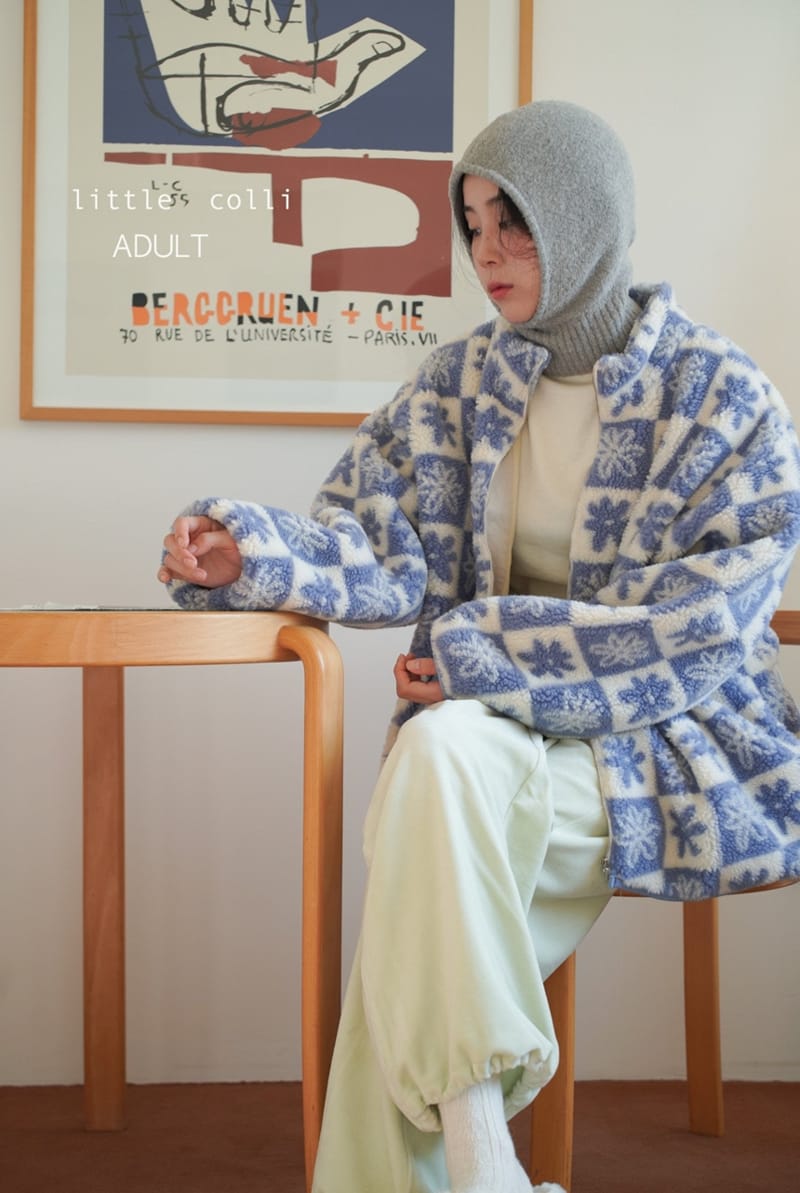 LITTLE COLLI - Korean Children Fashion - #Kfashion4kids - Mom Square Dumble Jacket - 8