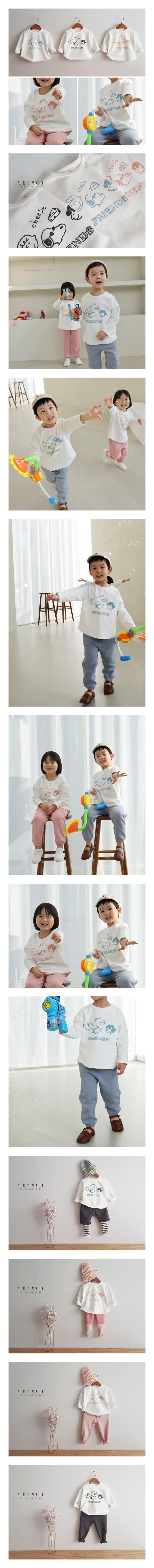 LUENCO - Korean Children Fashion - #Kfashion4kids - Friends Tee