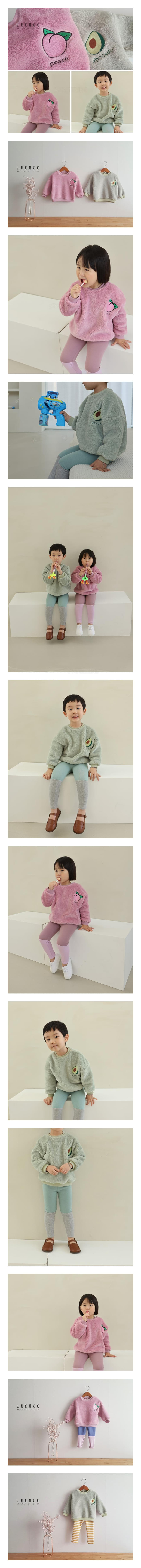 LUENCO - Korean Children Fashion - #Kfashion4kids - Fruit Embroidery Tee