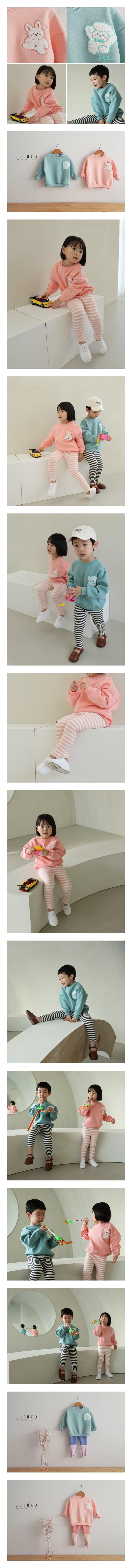 LUENCO - Korean Children Fashion - #Kfashion4kids - Handle Embroidery Tee