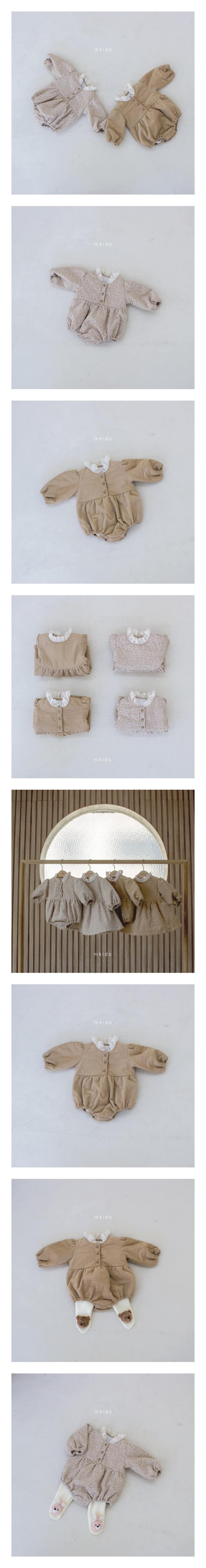 M KIDS - Korean Children Fashion - #Kfashion4kids - Lace Bodysuit