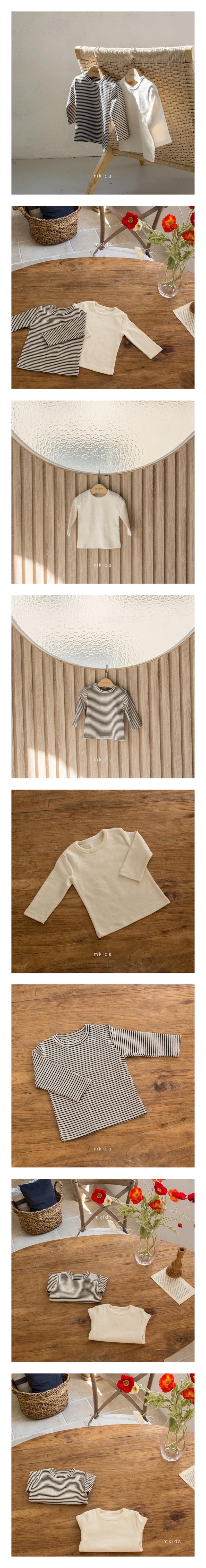 M KIDS - Korean Children Fashion - #Kfashion4kids - Round Tee