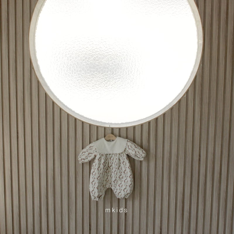 M KIDS - Korean Children Fashion - #Kfashion4kids - Daily Flower Bodysuit