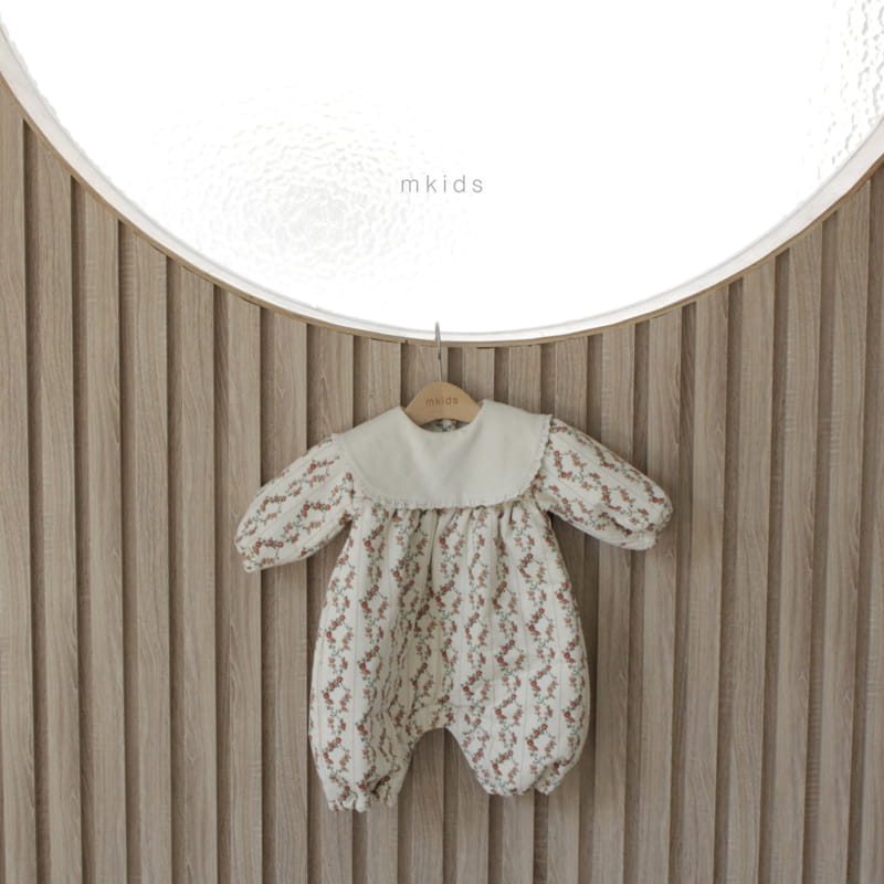 M KIDS - Korean Children Fashion - #Kfashion4kids - Daily Flower Bodysuit - 4