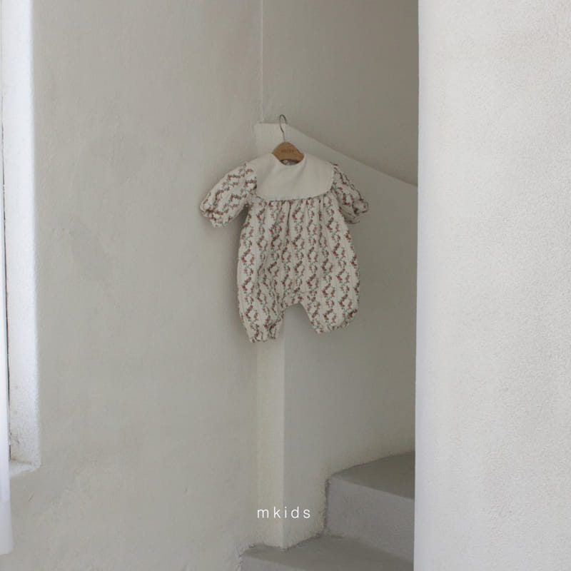 M KIDS - Korean Children Fashion - #Kfashion4kids - Daily Flower Bodysuit - 5