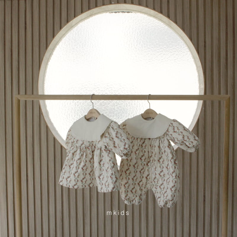 M KIDS - Korean Children Fashion - #Kfashion4kids - Daily Flower Bodysuit - 7