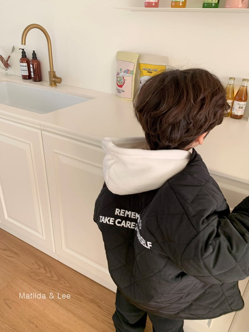 MATILDA & LEE - Korean Children Fashion - #Kfashion4kids - Lettering Quilting Jumper - 10