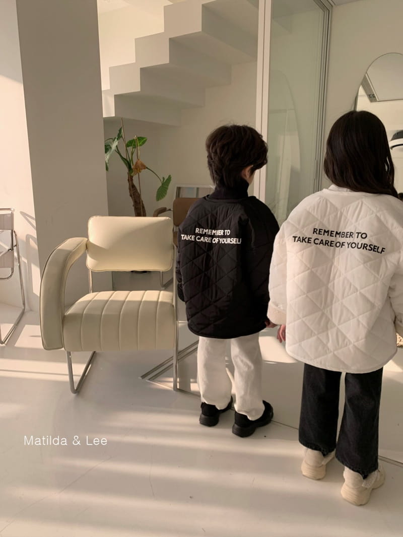 MATILDA & LEE - Korean Children Fashion - #Kfashion4kids - Lettering Quilting Jumper - 11