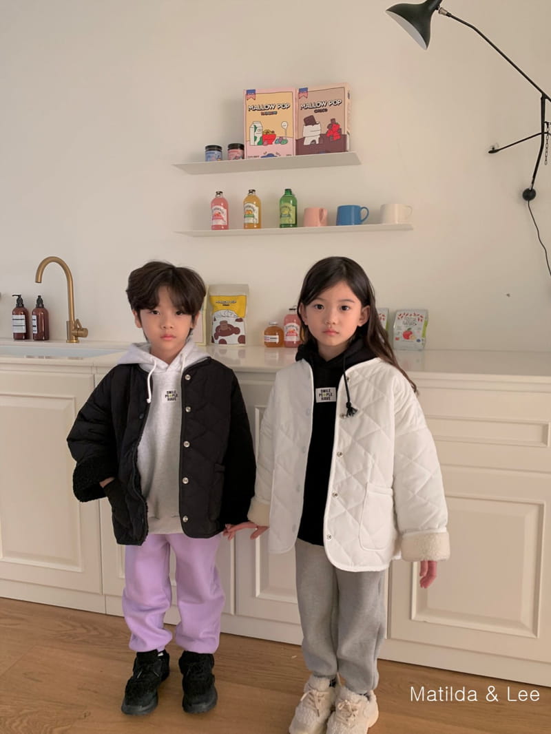 MATILDA & LEE - Korean Children Fashion - #Kfashion4kids - Lettering Quilting Jumper - 2