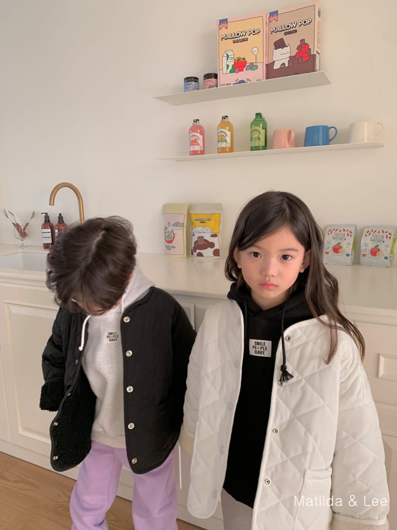 MATILDA & LEE - Korean Children Fashion - #Kfashion4kids - Lettering Quilting Jumper - 3