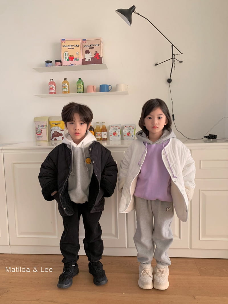 MATILDA & LEE - Korean Children Fashion - #Kfashion4kids - Lettering Quilting Jumper - 5