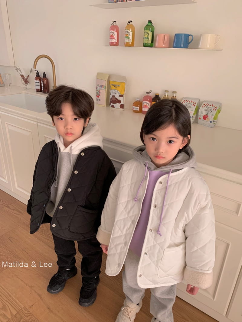 MATILDA & LEE - Korean Children Fashion - #Kfashion4kids - Lettering Quilting Jumper - 6