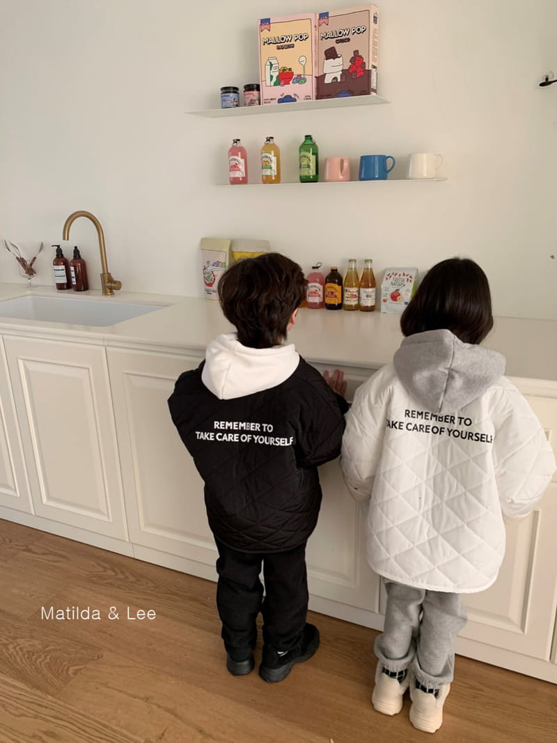 MATILDA & LEE - Korean Children Fashion - #Kfashion4kids - Lettering Quilting Jumper - 7