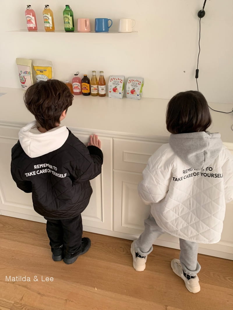 MATILDA & LEE - Korean Children Fashion - #Kfashion4kids - Lettering Quilting Jumper - 8
