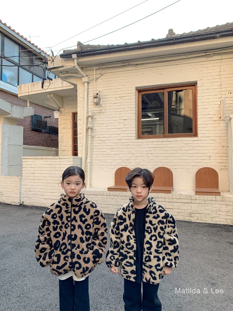MATILDA & LEE - Korean Children Fashion - #Kfashion4kids - Leopard Jumper - 6
