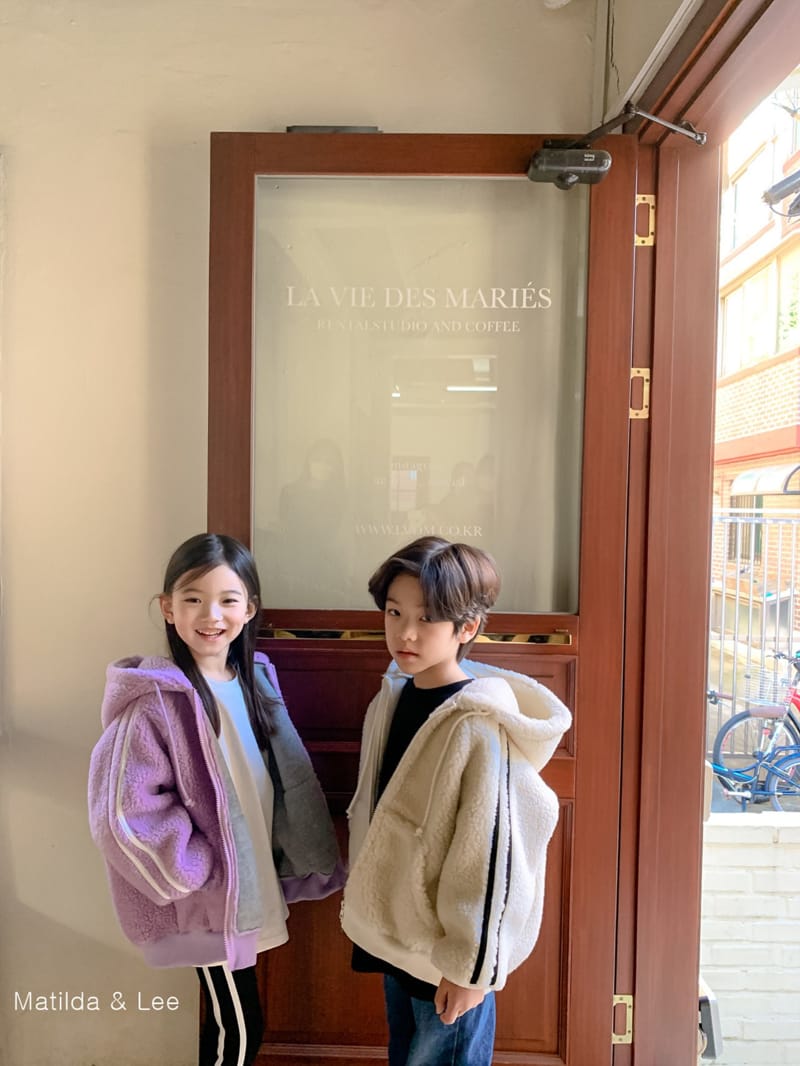 MATILDA & LEE - Korean Children Fashion - #Kfashion4kids - Tape Hoody Jumper