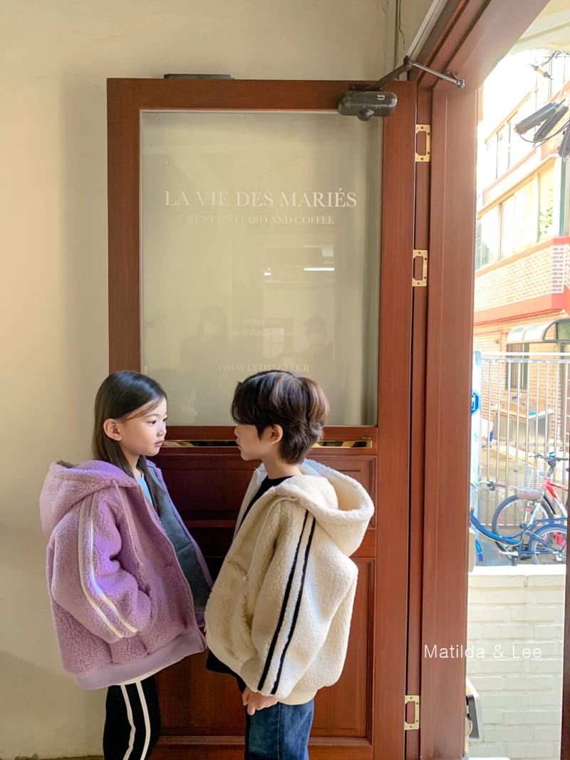 MATILDA & LEE - Korean Children Fashion - #Kfashion4kids - Tape Hoody Jumper - 2