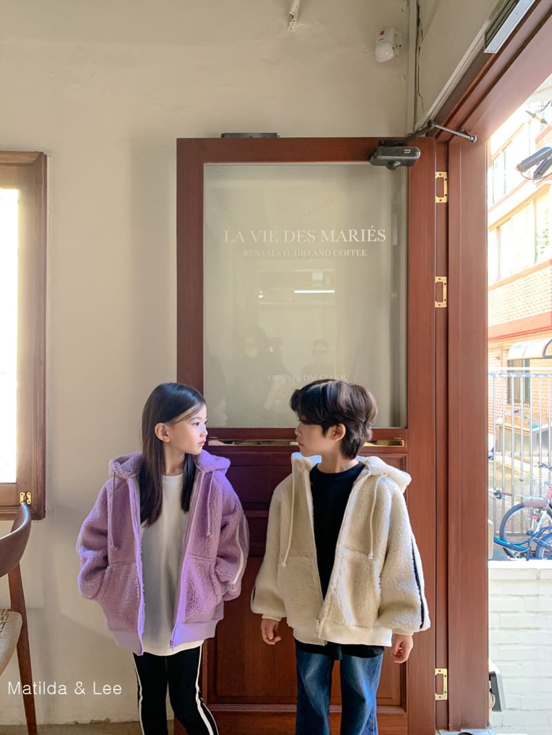 MATILDA & LEE - Korean Children Fashion - #Kfashion4kids - Tape Hoody Jumper - 4