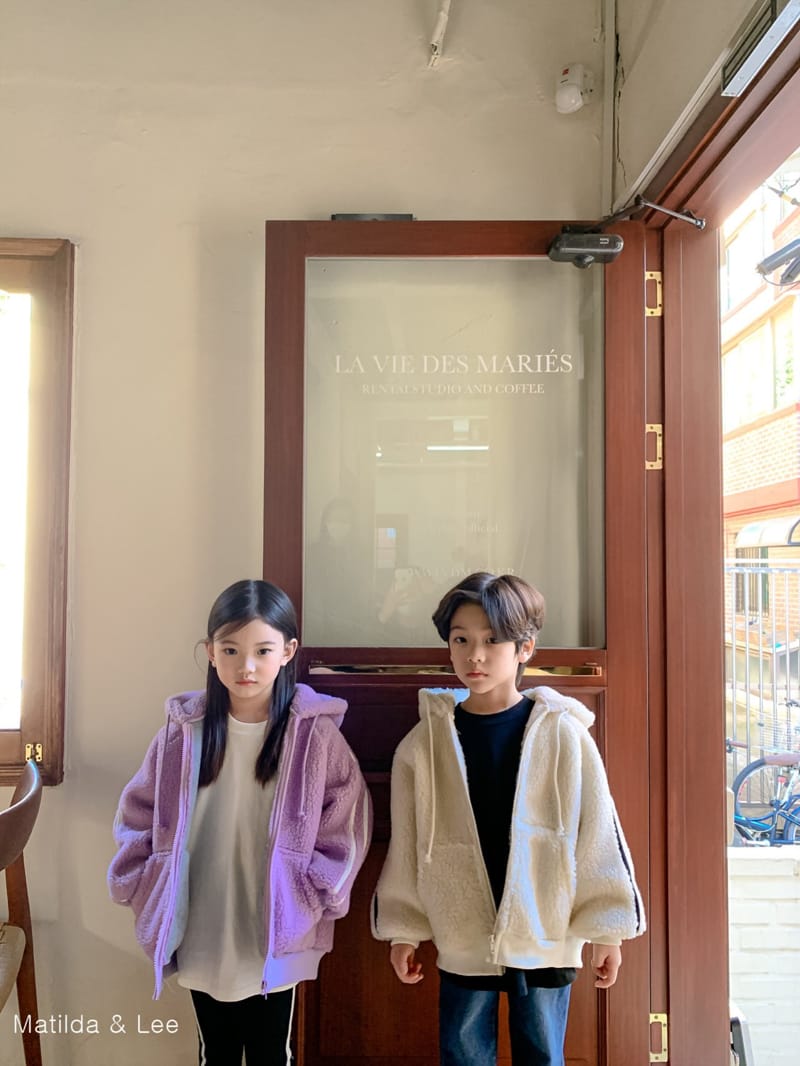 MATILDA & LEE - Korean Children Fashion - #Kfashion4kids - Tape Hoody Jumper - 5