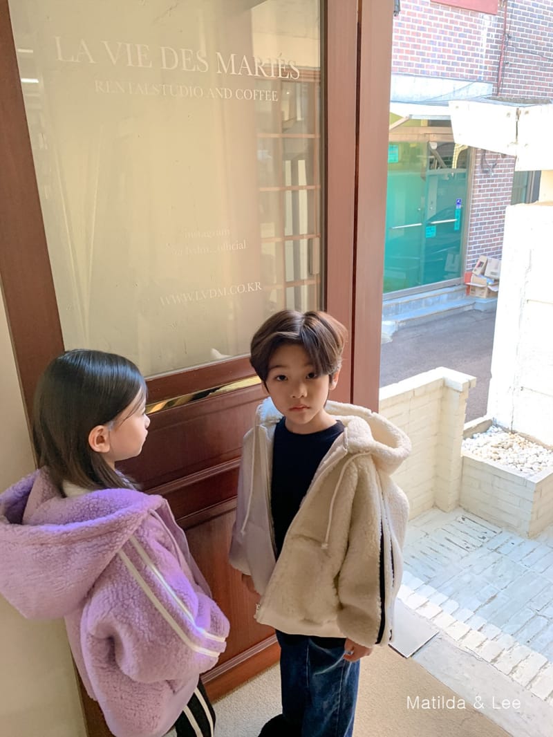 MATILDA & LEE - Korean Children Fashion - #Kfashion4kids - Tape Hoody Jumper - 6