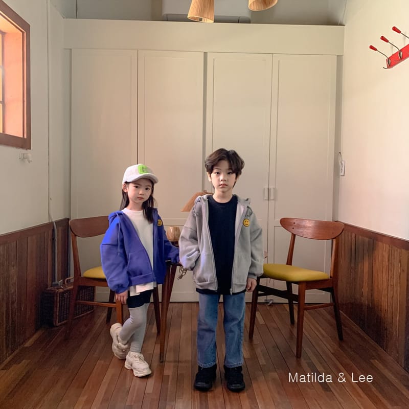 MATILDA & LEE - Korean Children Fashion - #Kfashion4kids - Smile Hoody Zip-up