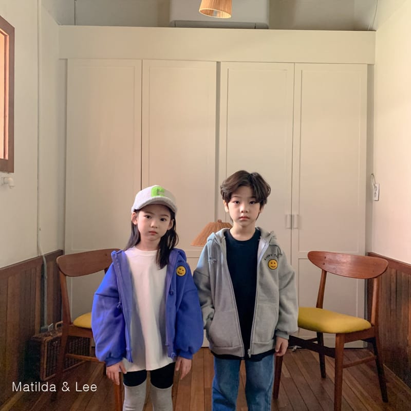 MATILDA & LEE - Korean Children Fashion - #Kfashion4kids - Smile Hoody Zip-up - 2