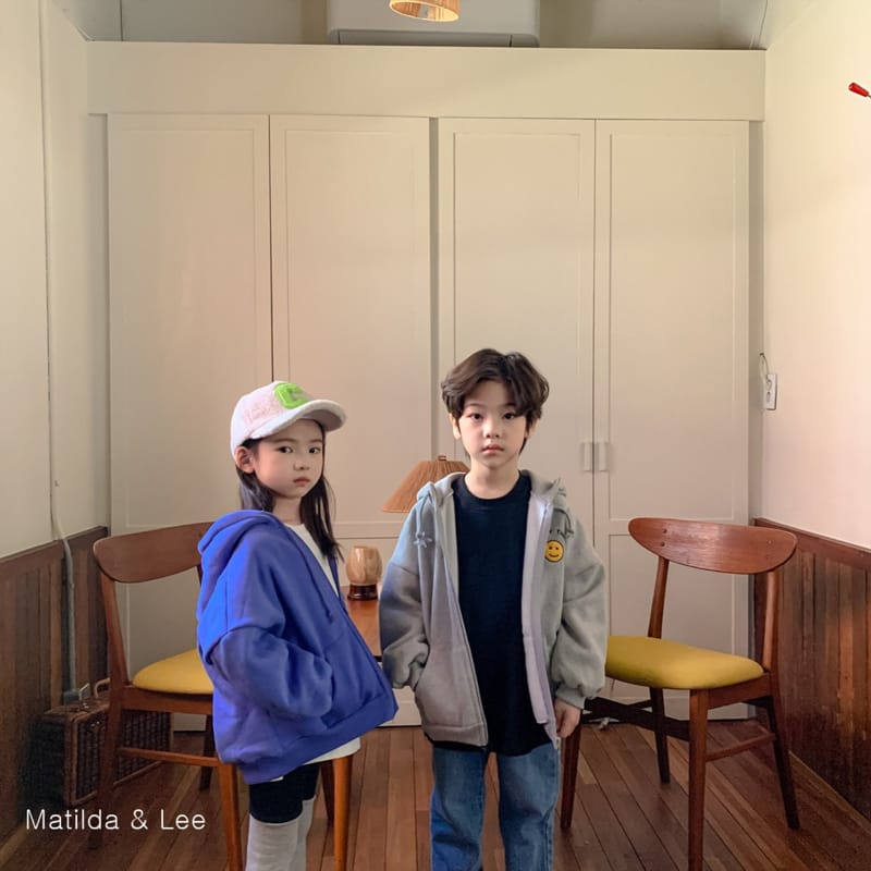 MATILDA & LEE - Korean Children Fashion - #Kfashion4kids - Smile Hoody Zip-up - 3