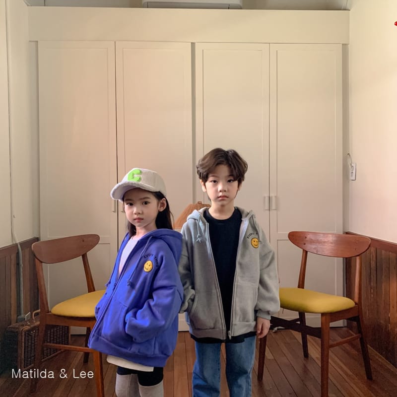MATILDA & LEE - Korean Children Fashion - #Kfashion4kids - Smile Hoody Zip-up - 4