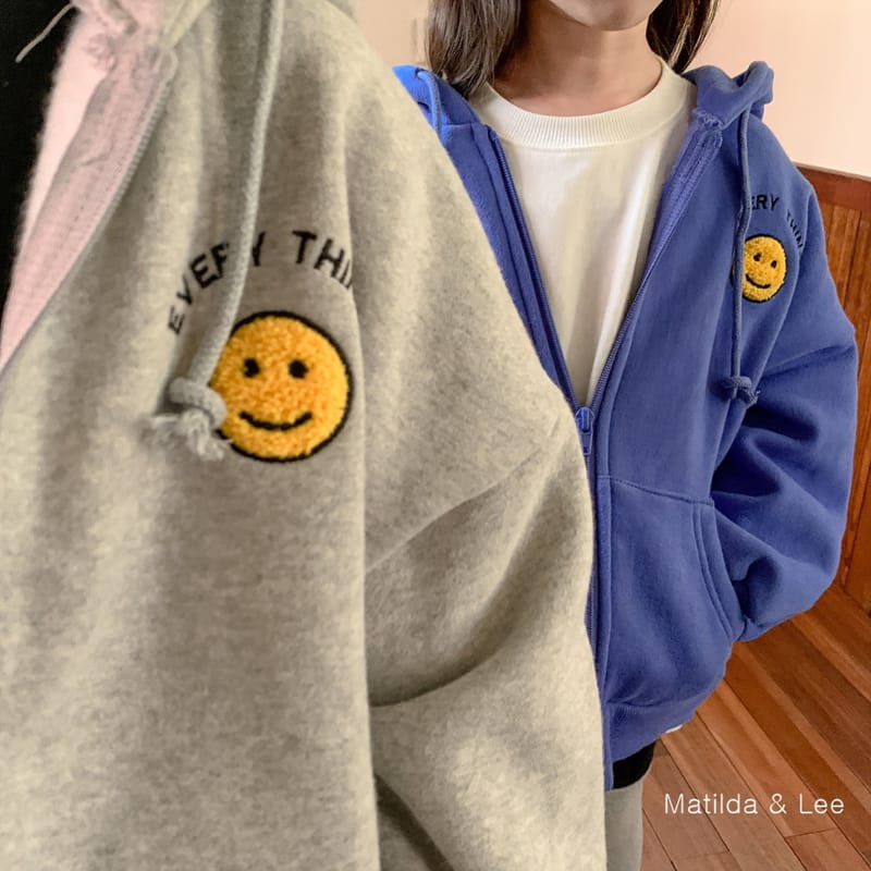 MATILDA & LEE - Korean Children Fashion - #Kfashion4kids - Smile Hoody Zip-up - 7