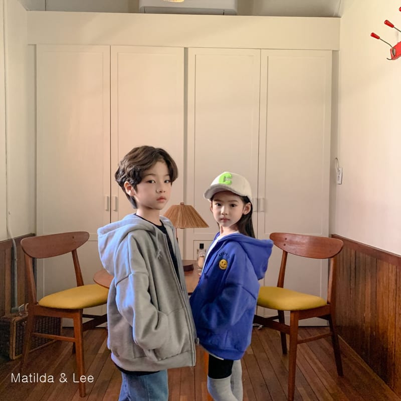 MATILDA & LEE - Korean Children Fashion - #Kfashion4kids - Smile Hoody Zip-up - 8