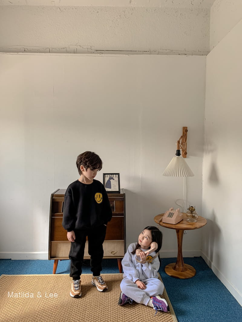 MATILDA & LEE - Korean Children Fashion - #Kfashion4kids - Winter Smile Top Bottom Set - 12
