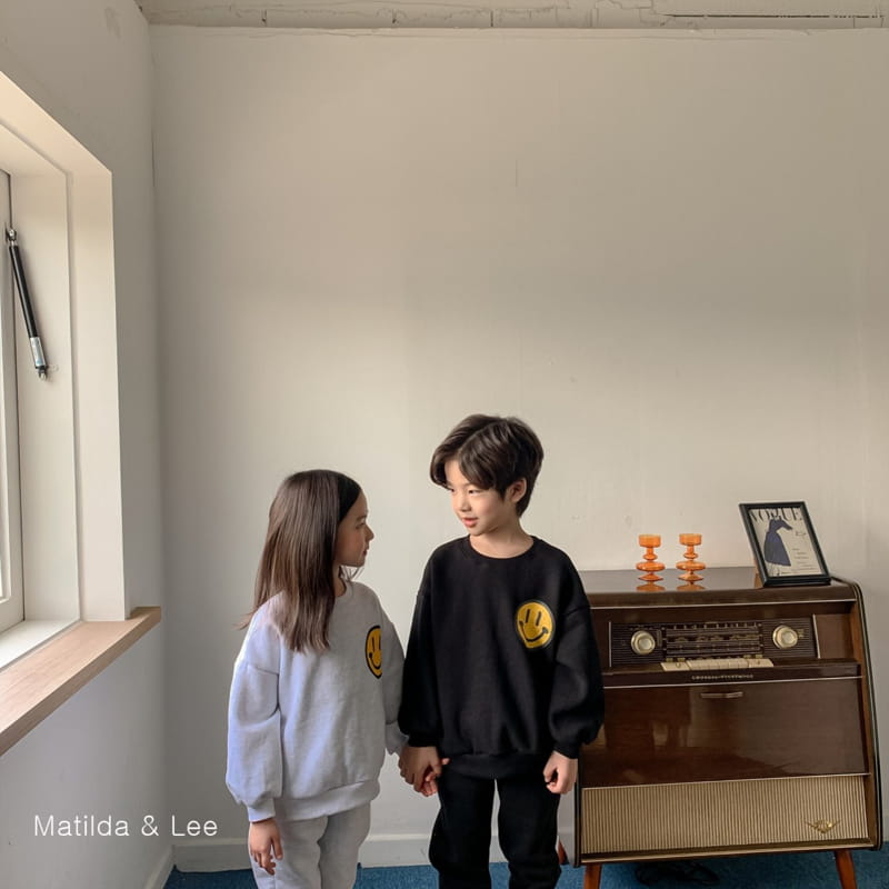 MATILDA & LEE - Korean Children Fashion - #Kfashion4kids - Winter Smile Top Bottom Set - 3